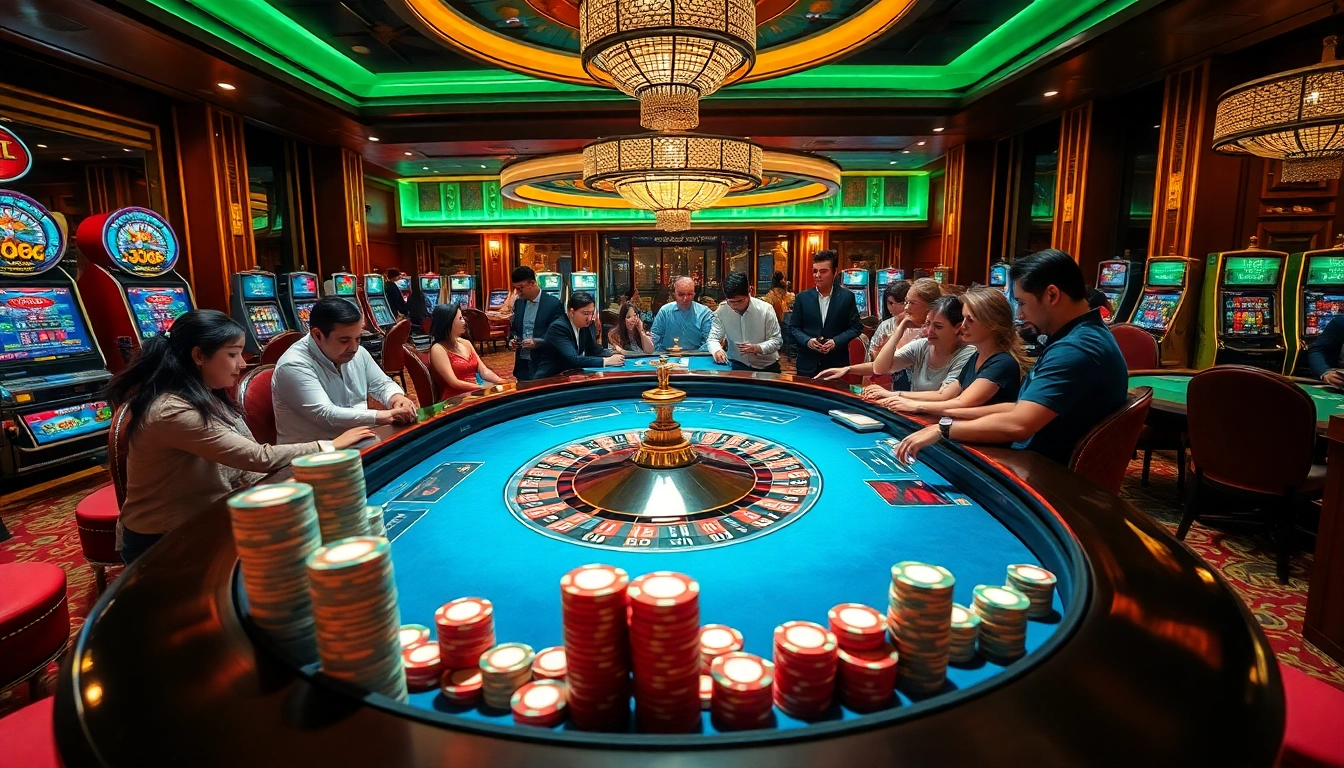 Experience thrilling casino excitement and strategy at J88's poker tables and vibrant games.