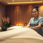 Experience a luxurious 출장마사지 in a calming massage environment with a professional therapist.