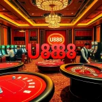 Experience high-stakes excitement with U888 at a luxurious casino atmosphere.