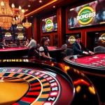 Engage in high-stakes gaming at bong88.casa with vibrant roulette and blackjack tables showcasing thrilling action.