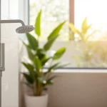 Enhance your bathroom experience with sunny shower USA featuring elegant design and modern fixtures.