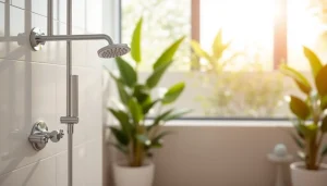 Enhance your bathroom experience with sunny shower USA featuring elegant design and modern fixtures.