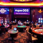 Experience thrilling gameplay at https://www.superslot365.net/ with vibrant slot machines and professional dealers.