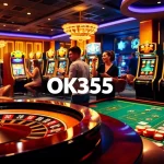 Players enjoying their winning moments on OK365's online casino platform.