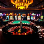 Engaging gamblers at the hidden wiki-inspired casino table with vibrant chips and cards.