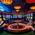 Experience the excitement of gambling at RR88 with vibrant casino tables and thrilling games.