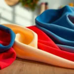 Bekijk tricot uni stoffen in verschillende riche kleuren en texturen, perfect voor creatieve projecten.