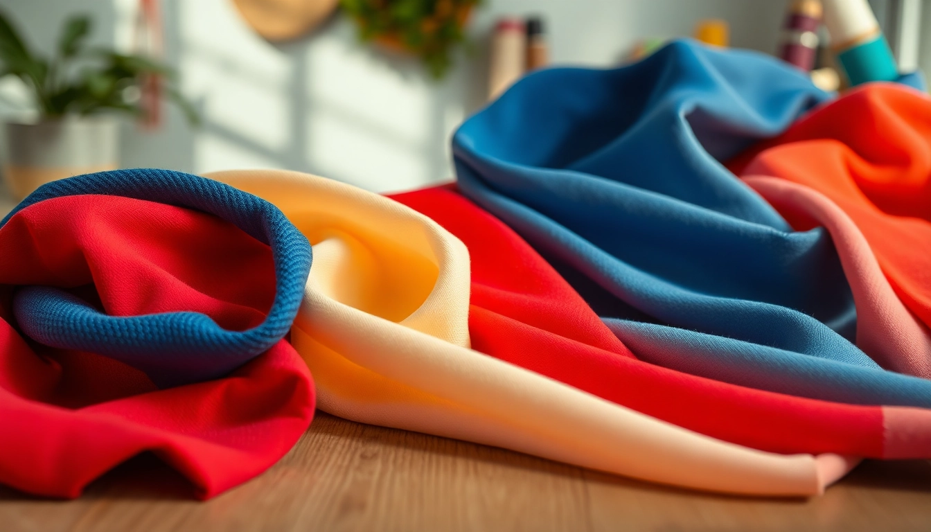 Bekijk tricot uni stoffen in verschillende riche kleuren en texturen, perfect voor creatieve projecten.