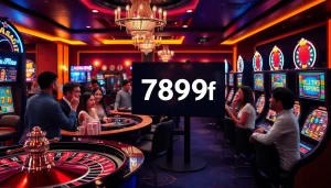 Engaging players at 789f online casino, showcasing vibrant games and professional gambling atmosphere.