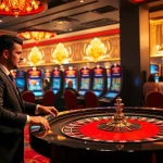 situs aresgacor showcases a vibrant casino scene filled with online gaming excitement and winning moments.