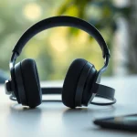 Experience immersive sound with Bone X1 Bone Conduction Headphones featuring sleek design and innovative technology.