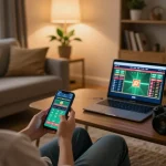 Betting on the dn 88 app from the comfort of home while enjoying sports and casino games.