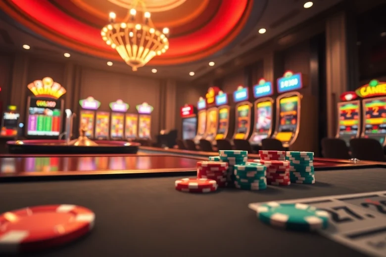 Découvrez le frisson du casino en ligne avec des machines à sous énergiques et des tables de poker sophistiquées.