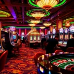 Siapkan diri untuk menang di aurendezvousdesamis.com dengan adegan kasino langsung yang seru menampilkan mesin slot yang menarik.