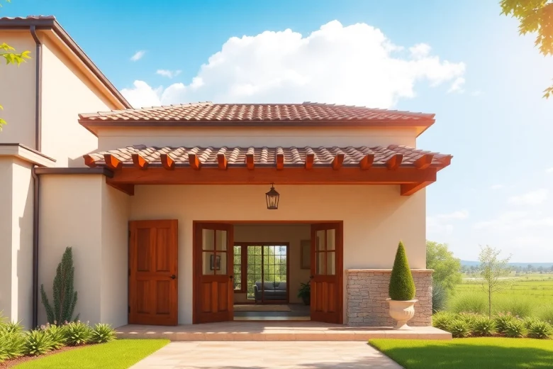 Showcasing a historic home addition with modern features, blending elegance and tradition.