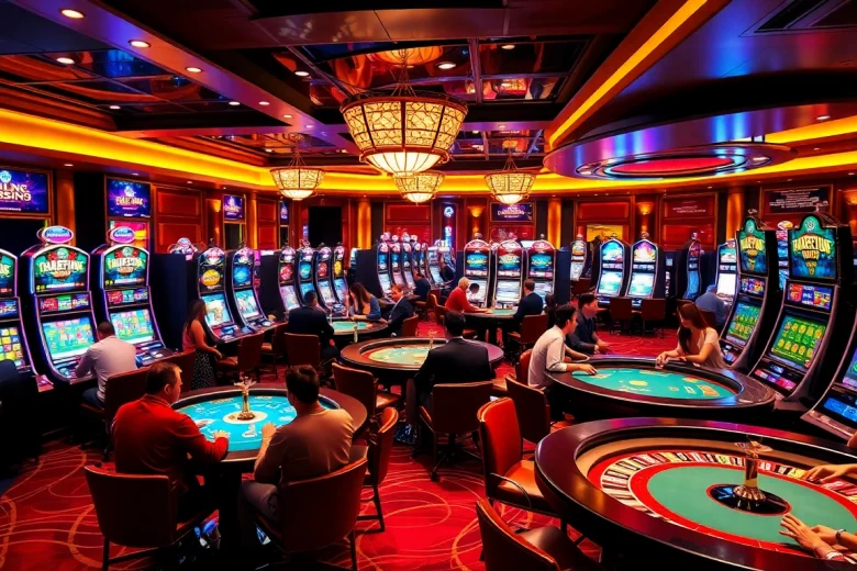 Vivez des sensations fortes et de l'excitation dans un casino en ligne avec des salles de jeux vibrantes et des joueurs captivants.