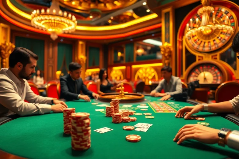 Experience the excitement of high-stakes poker at nk88.luxury, showcasing luxury and professionalism.