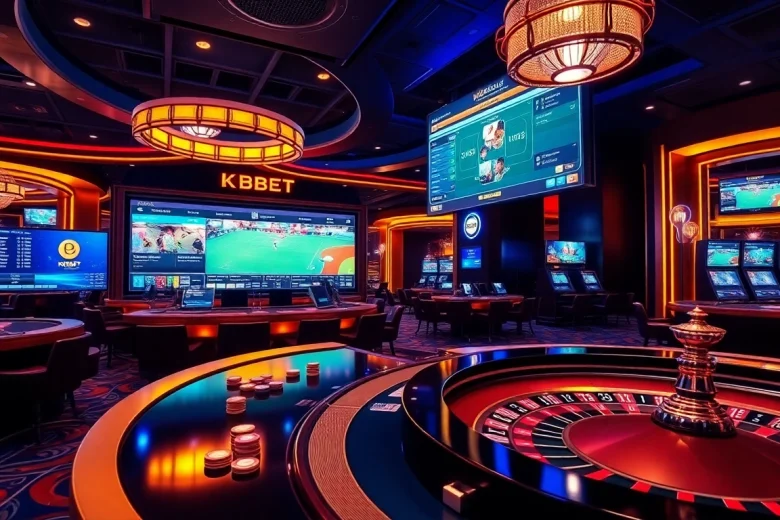 Kèo thể thao KBBET highlights vibrant sports betting action with luxurious gambling details.
