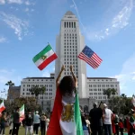 los angeles protest