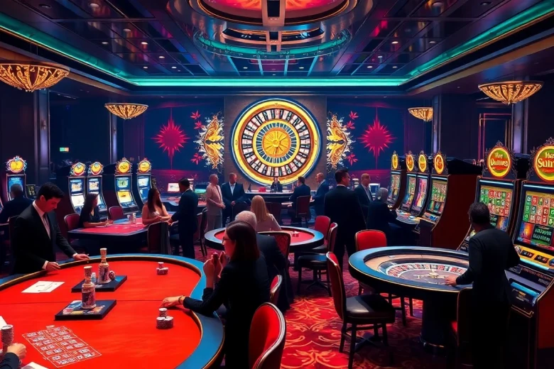 Experience thrilling gameplay at https://luck882.co.com/ with vibrant casino scenes and exciting poker action.