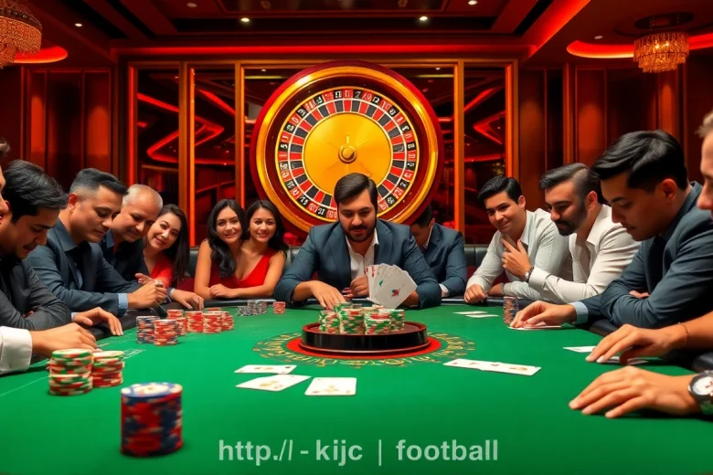 Engage with thrilling online betting at KJC - exciting poker games and high stakes action.