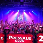 Excited fans at a Live presale 2026 concert, showcasing vibrant atmosphere and anticipation.