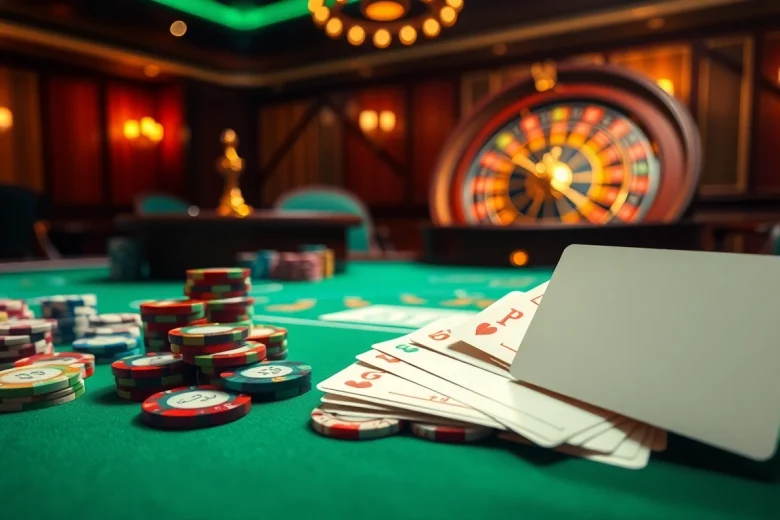 Vivez l'excitation du casino en ligne avec une action de poker dynamique et des jeux de table luxueux.