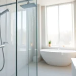 Transform your bathroom with elegant showers featuring sleek designs and soothing ambiance.