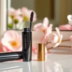 Enhance your lashes with luxe waterproof mascara for long-lasting elegance and definition.