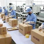 High-quality rokok88 packaging production scene demonstrating airtight and water-resistant box assembly.