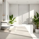 Sanitärlösungen von sonni sanitär GmbH in einem modernen Badezimmerdesign.