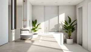 Sanitärlösungen von sonni sanitär GmbH in einem modernen Badezimmerdesign.