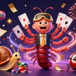 Siti casino non AAMS popolare con un divertente millipede dealer e un brivido da gioco, con palline e gettoni in volo.