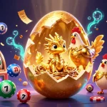 Experience the excitement of slot tailan with a golden dragon and vibrant casino elements.