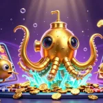 Experience thrilling wins with Sunwin Official in a vibrant 3D digital casino scene.