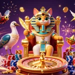 Engage in immersive gameplay at Fun79 with vibrant casino elements and captivating characters.